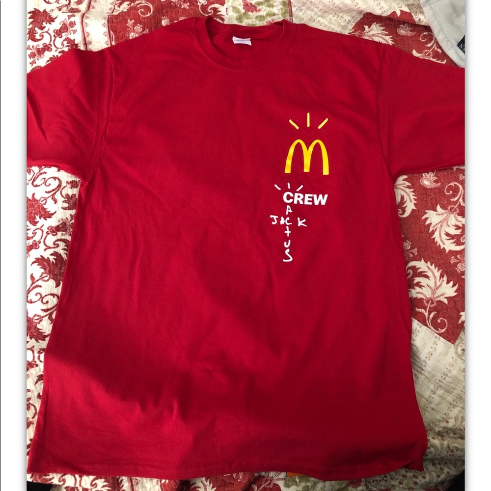 AUTHENTIC Travis Scott McDonald’s tshirt